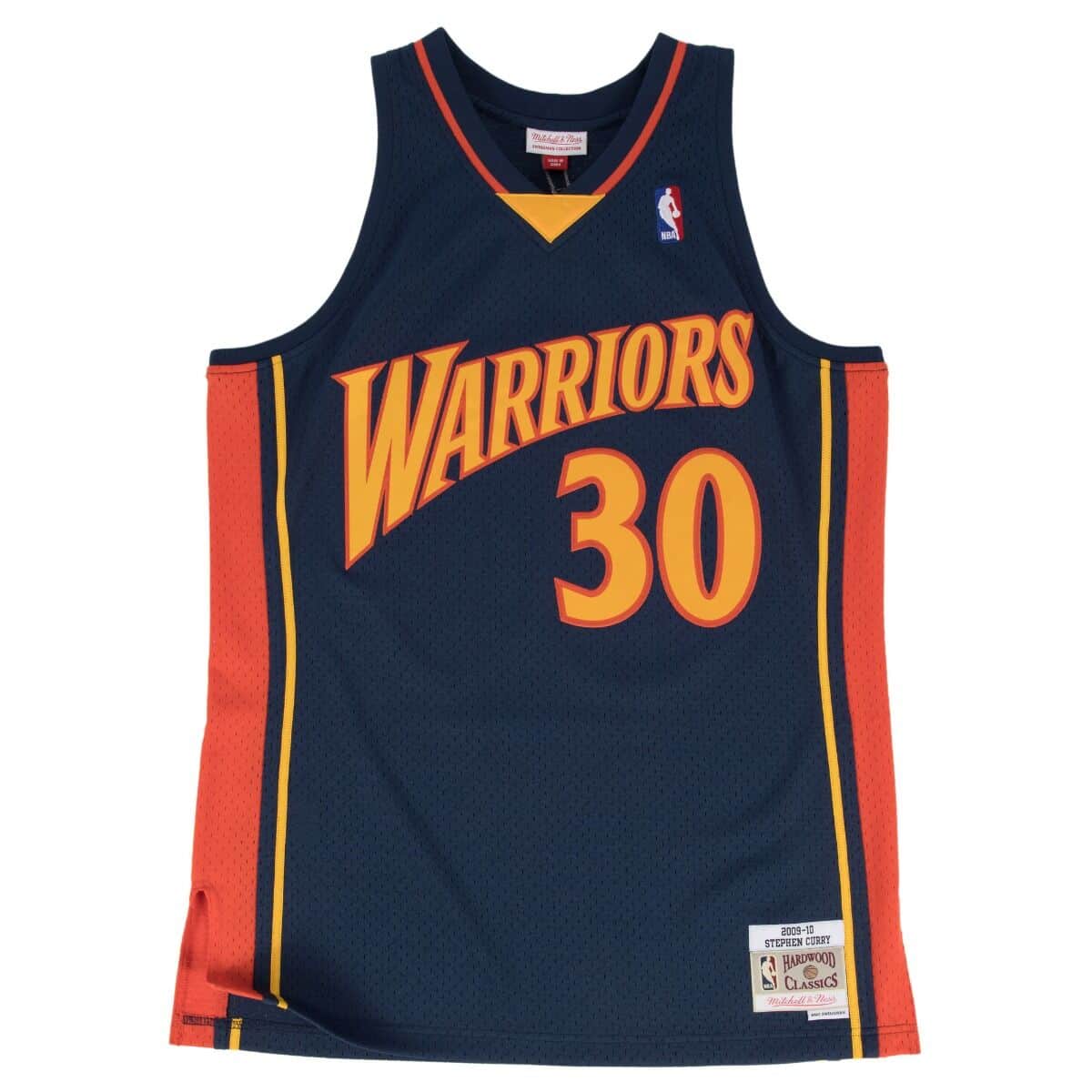 MITCHELL & NESS Swingman Jersey Golden State Warriors Road 2009-10 Stephen Curry- SMJYGS18170-GSWNAVY09SCU