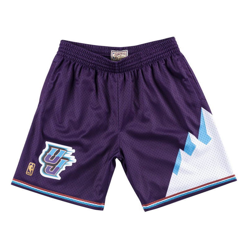 MITCHELL & NESS SWINGMAN SHORTS UTAH JAZZ 1996-97-SMSHAC19028-UJAPURP96