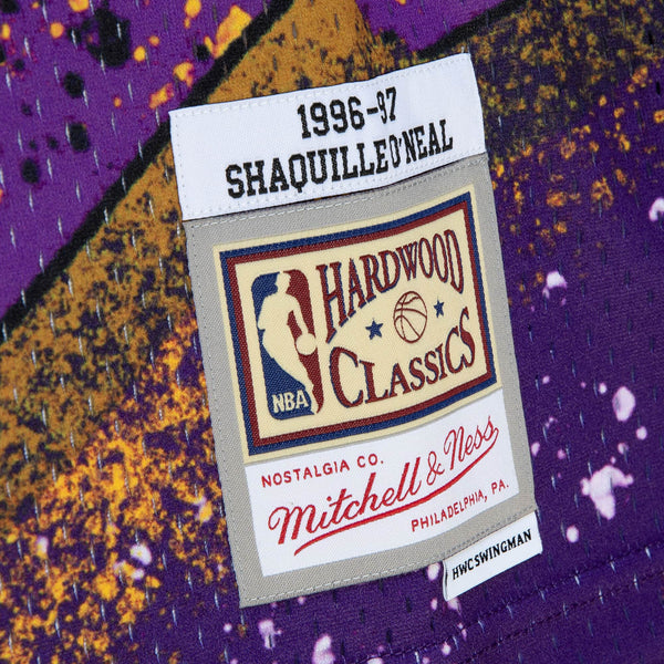 MITCHELL & NESS HYPER HOOPS SWINGMAN SHAQUILLE O'NEAL LOS ANGELES LAKERS 1996-97 JERSEY-TFSM1253-LAL96SONDKPR