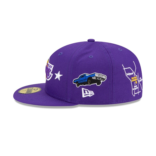 LOS ANGELES LAKERS CITY TRANSIT 59FIFTY FITTED